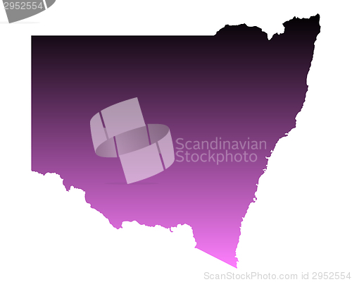 Image of Map of New South Wales