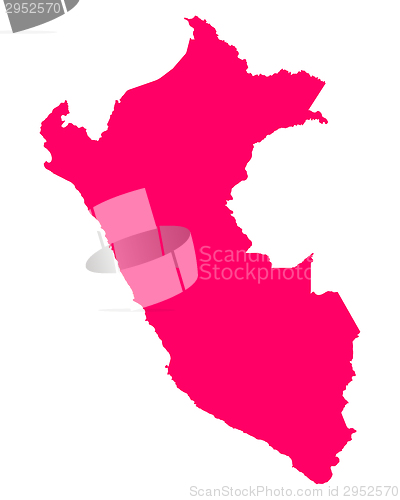 Image of Map of Peru