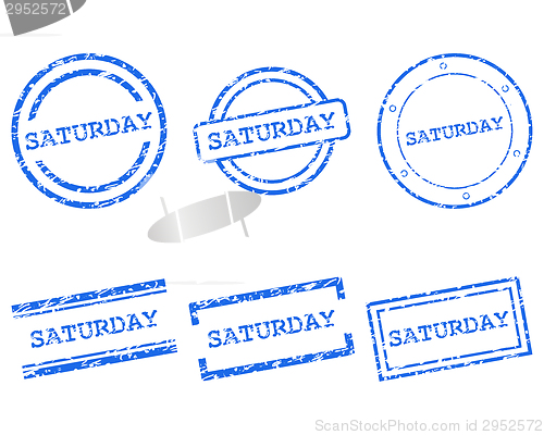 Image of Saturday stamps