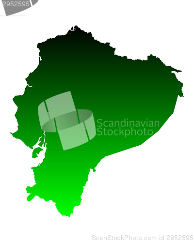 Image of Map of Ecuador