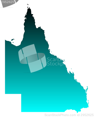 Image of Map of Queensland