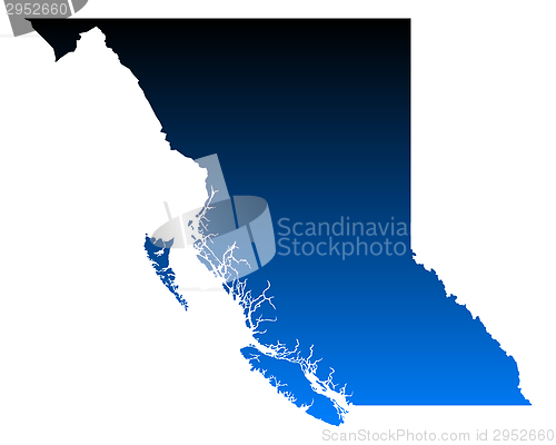 Image of Map of British Columbia