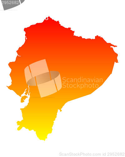 Image of Map of Ecuador