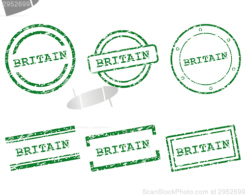 Image of Britain stamps