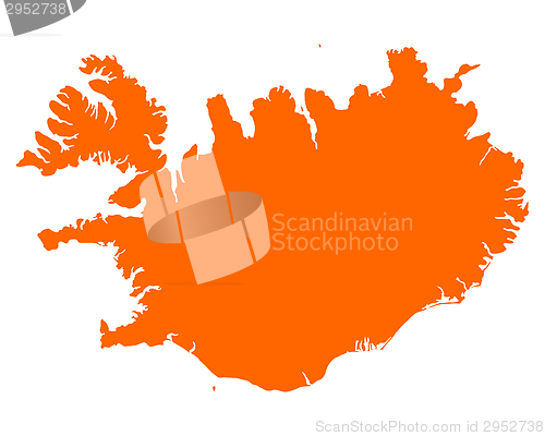 Image of Map of Iceland