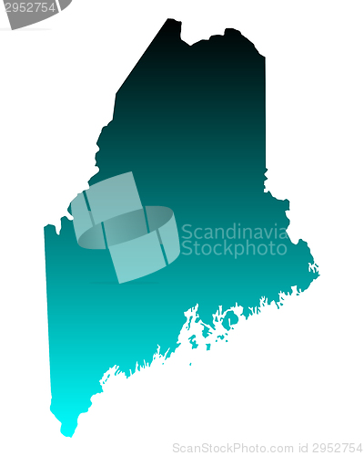 Image of Map of Maine