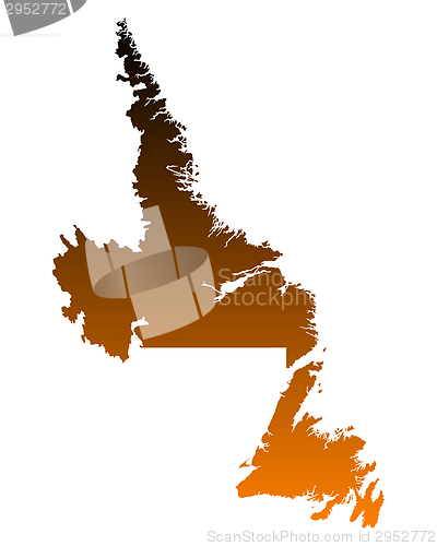 Image of Map of Newfoundland and Labrador