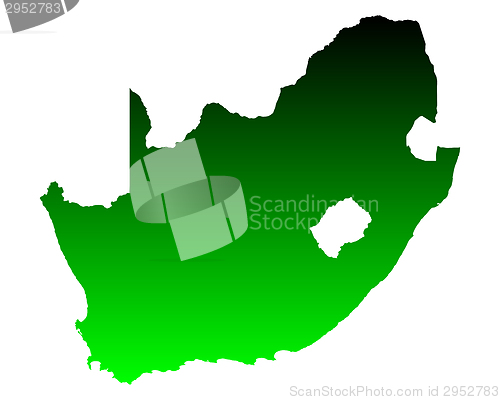 Image of Map of South Africa