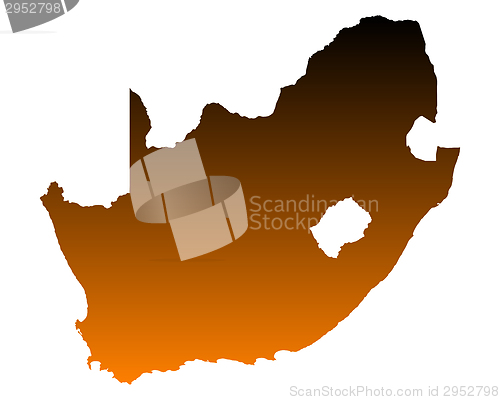 Image of Map of South Africa