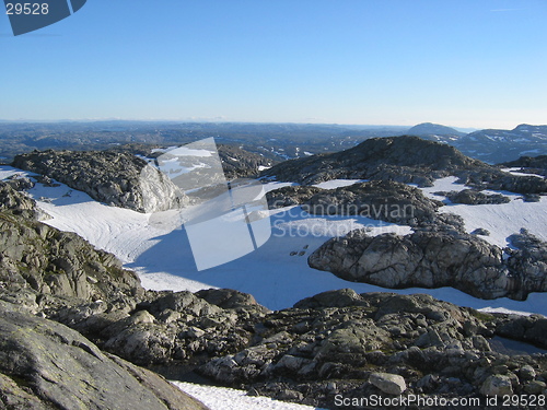 Image of A mountain plateau view