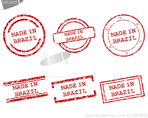 Image of Made in Brazil stamps