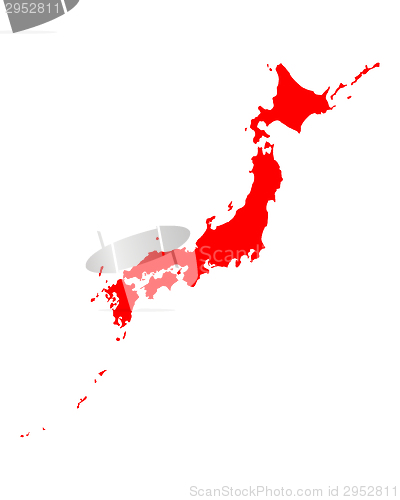 Image of Map of Japan