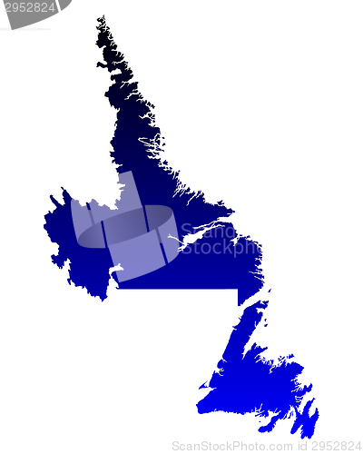 Image of Map of Newfoundland and Labrador