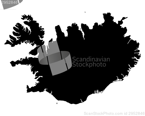 Image of Map of Iceland