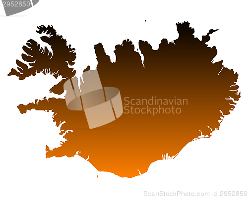 Image of Map of Iceland