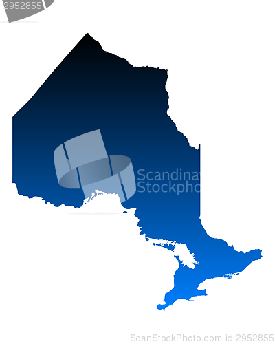 Image of Map of Ontario