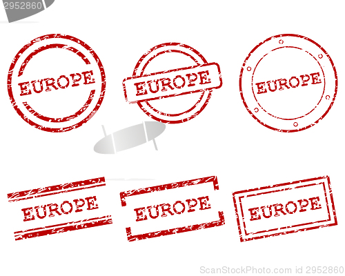 Image of Europe stamps
