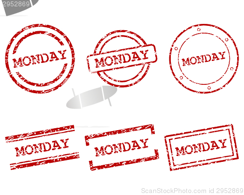 Image of Monday stamps