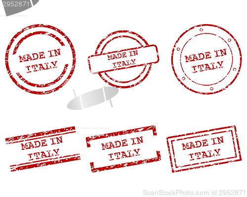 Image of Made in Italy stamps