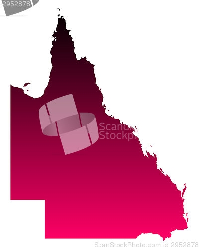 Image of Map of Queensland