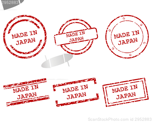 Image of Made in Japan stamps