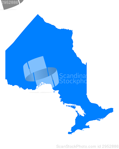 Image of Map of Ontario