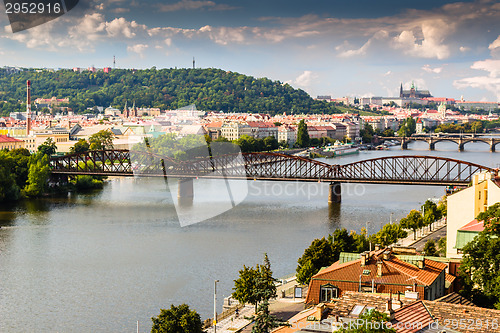 Image of View of Prague and Vltava