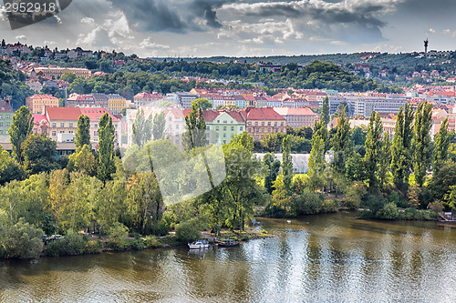 Image of View of Prague and Vltava