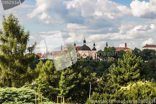 Image of Red rooftops of Prague