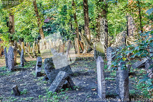 Image of Old Jewish Cemetery in Prague