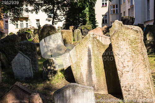 Image of Old Jewish Cemetery in Prague