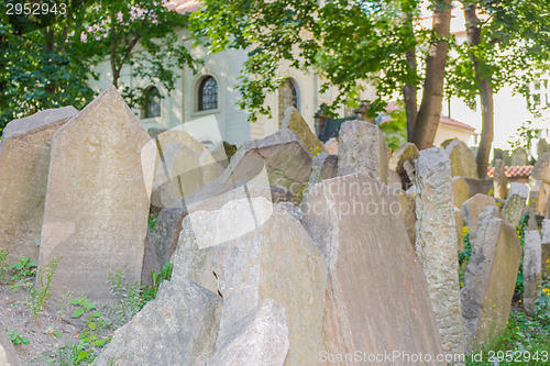 Image of Old Jewish Cemetery in Prague