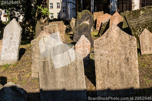 Image of Old Jewish Cemetery in Prague