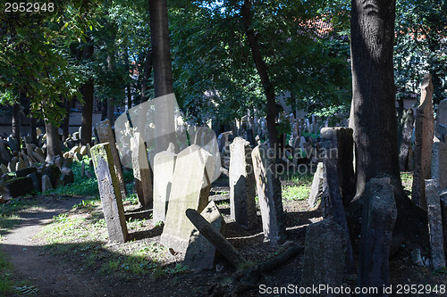 Image of Old Jewish Cemetery in Prague