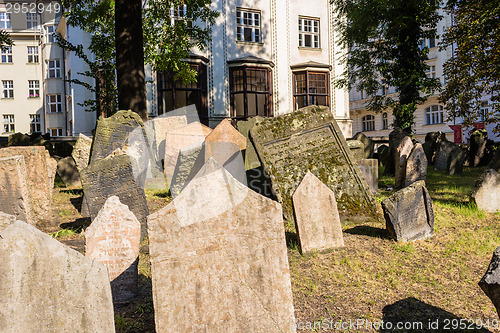 Image of Old Jewish Cemetery in Prague