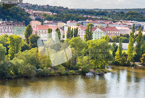 Image of View of Prague and Vltava