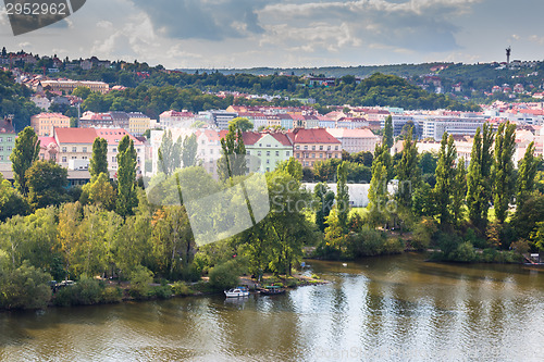 Image of View of Prague and Vltava