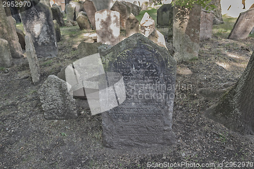 Image of Old Jewish Cemetery in Prague