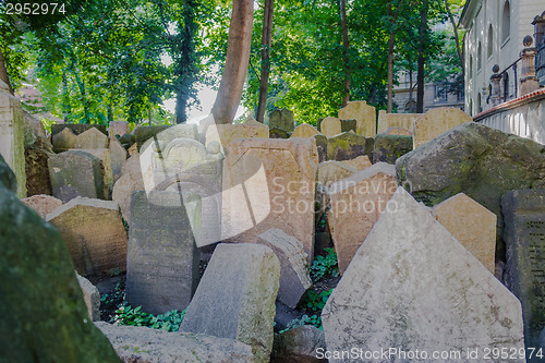Image of Old Jewish Cemetery in Prague