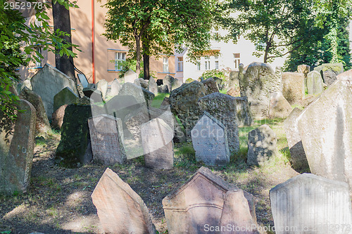 Image of Old Jewish Cemetery in Prague