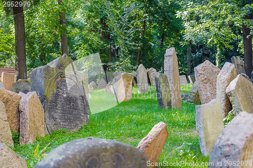 Image of Old Jewish Cemetery in Prague