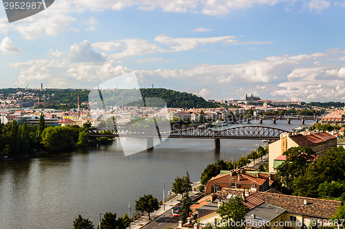 Image of View of Prague and Vltava