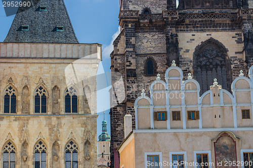 Image of The Church of Mother of God in front of Týn