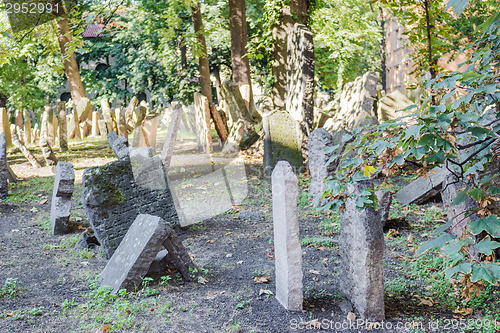 Image of Old Jewish Cemetery in Prague