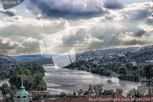 Image of View of Prague and Vltava