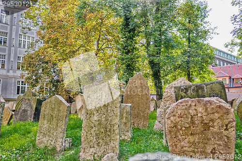 Image of Old Jewish Cemetery in Prague