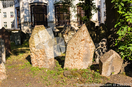 Image of Old Jewish Cemetery in Prague