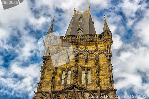 Image of Powder Tower in Prague   