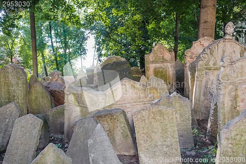 Image of Old Jewish Cemetery in Prague