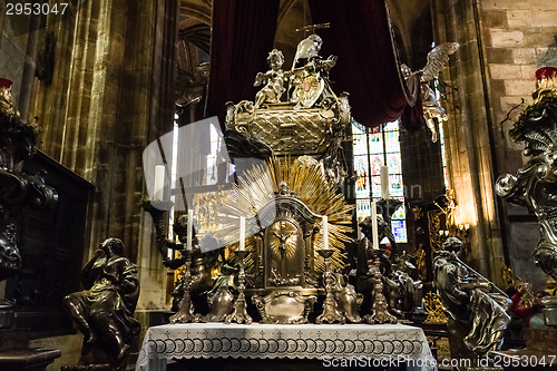 Image of Saint Vitus Cathedral altar